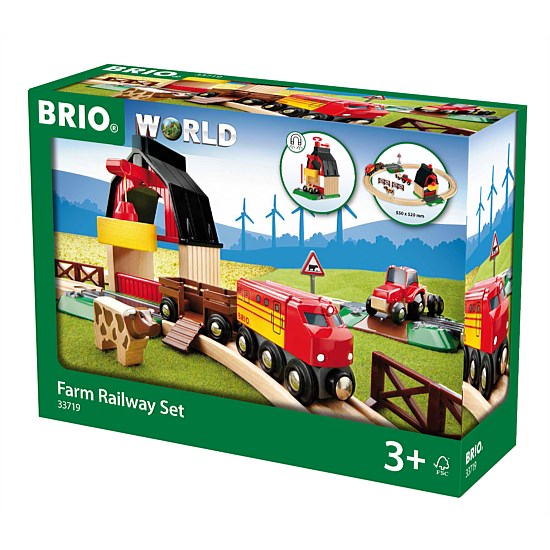 Farm Railway Set, 20 Pieces