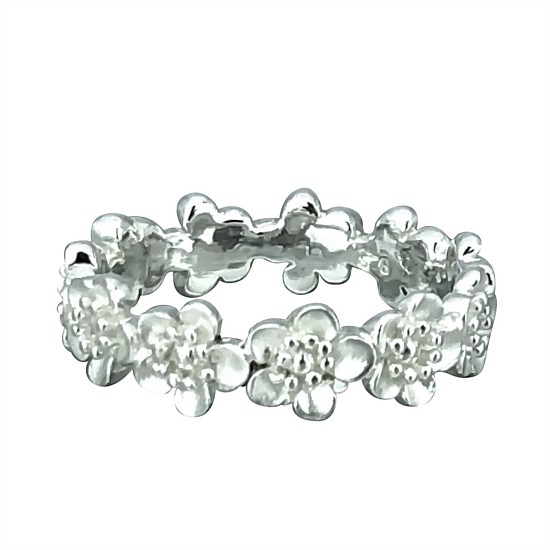 Manuka Flower Band Ring