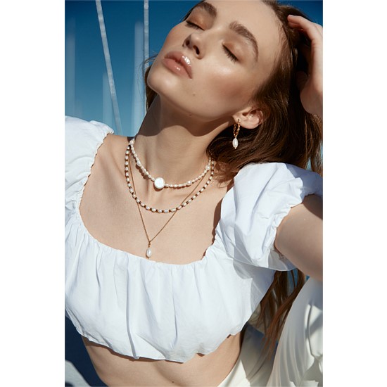 THE BIANCA DROP NECKLACE main image 0