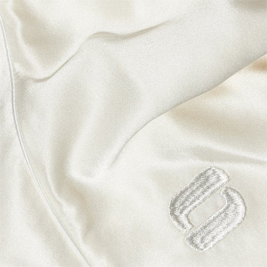 Pillows & Duvets Silk Pillowcase King Size Ivory White