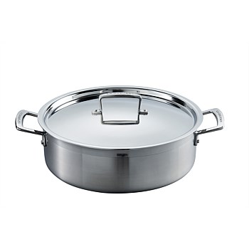 3 Ply Stainless Steel Sauteuse with lid