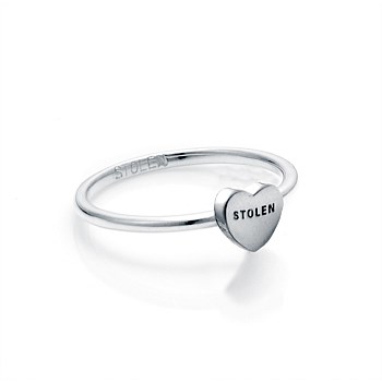 Stolen Baby Heart Ring