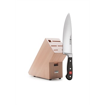 Cooks Knife 20cm + Free Knife Block