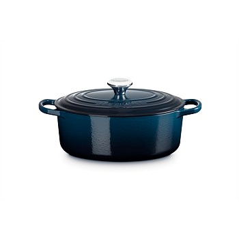 Signature Cast Iron Oval Casserole 29cm