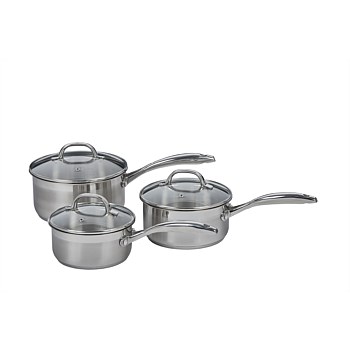 3pce Saucepan Set