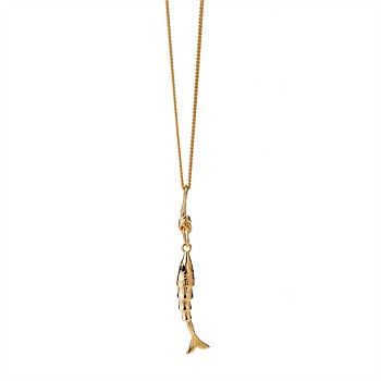 KWJ Lure Fish Necklace Stg
