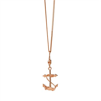 KWJ Anchor Necklace STG