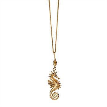 KWJ Seahorse Necklace YG BS