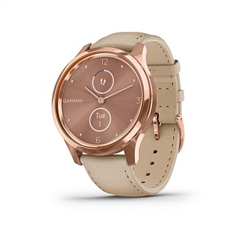 vivomove Luxe, 18K Rose Gold PVD Stainless Steel