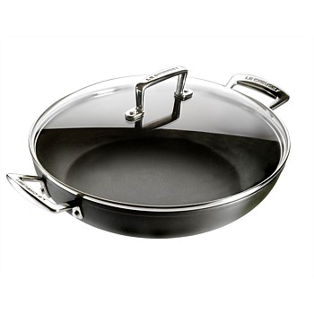 Toughened Non Stick Shallow Casserole with Lid