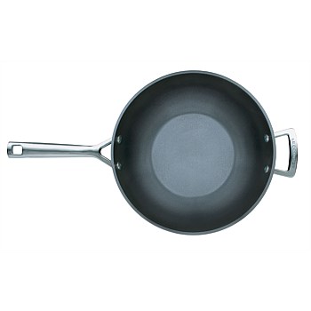 Toughened Non Stick Stir Fry Pan with helper handle