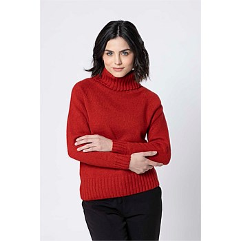 Possum Merino Raglan Turtle Neck