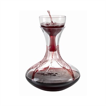 Sommelier wine aerating decanter