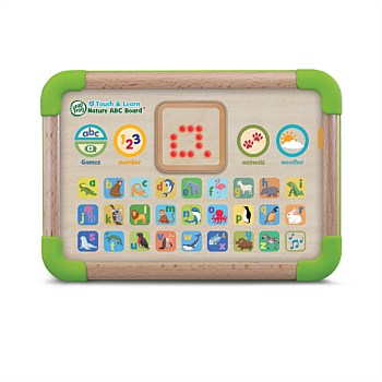 Wooden Nature ABC Board