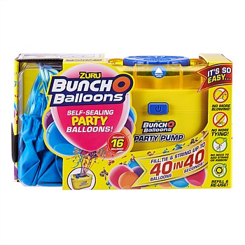 Bunch o Balloons - Party Balloons -original party pump with 2 bunches balloons