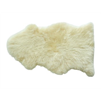 Infant Care Sheepskin Rug Long Wool Bone 85cm x 55cm