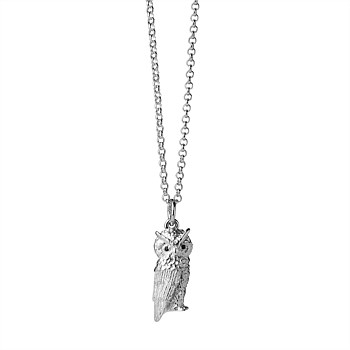 KWJ Owl Necklace STG
