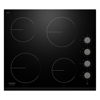 60cm Ceramic Cooktop with Knob Controls