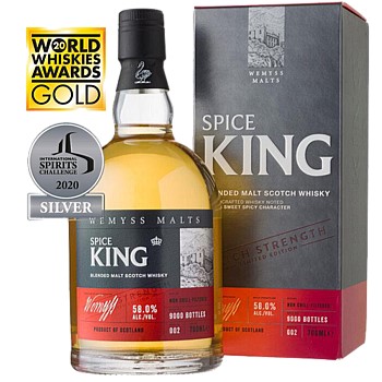 Spice King Batch Strength Whisky 58%