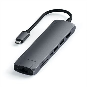 USB-C Slim Multiport Adapter with Ethernet v3