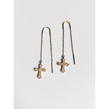 Star Cross Earrings