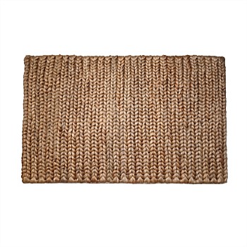 Jute Rug Thick Brown