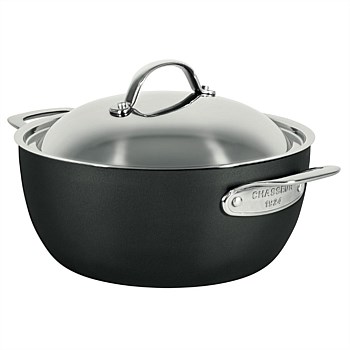 Hard Anodised 26cm Casserole with Lid