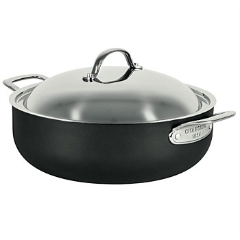 Hard Anodised 30cm Chef Pan with 2 Side Handles