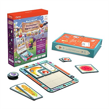 Maths Wizard and the Enchanted World Games for Ages 6-8