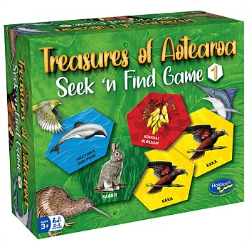Treasures of Aotearoa Seek N Find Game