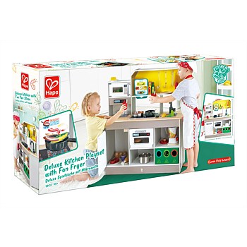 Deluxe Kitchen Playset with Fan Fryer