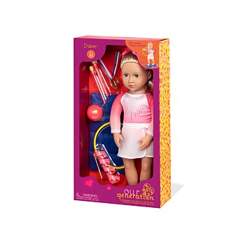 18" Deluxe Poseable Doll Gymnast - Diane