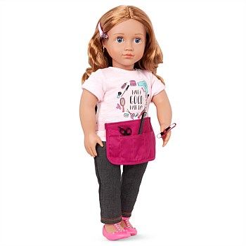 18" Deluxe Poseable Doll - Sabrina