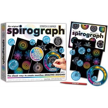 Spirograph Scratch and Shimmer