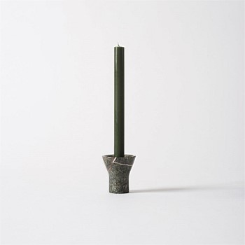 Flare Candle Holder Forest Green