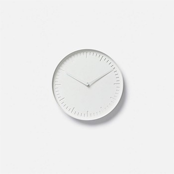 Academy Clock White
