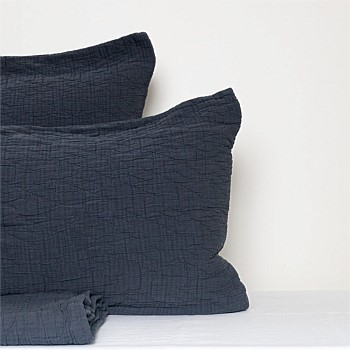 Roma Navy Bedspread Set