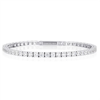 Selena Silver Tennis Bracelet