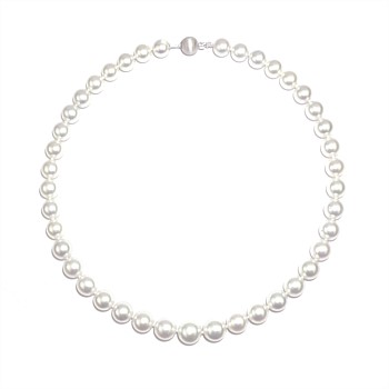 9.0-12 mm White South Sea Pearl Necklace