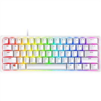 Huntsman Mini - 60% Optical Gaming Keyboard (Clicky Purple Switch) - Mercury Edition