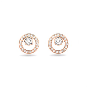 Constella Pierced Earrings, Rose Gold