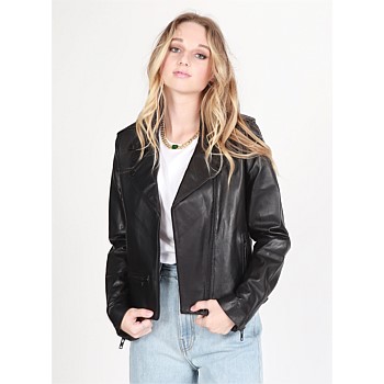 Leather Jacket - Black