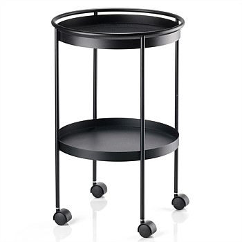 Rocks Bar Trolley Black