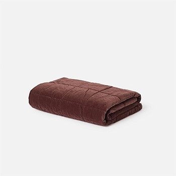 Velvet Quilted Throw
