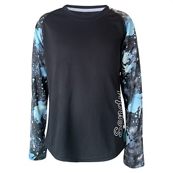 Youth Splat Attack MTB Long Sleeve Jersey