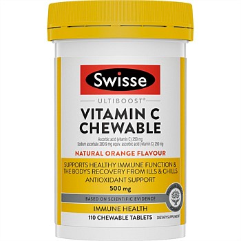 Ultiboost Vitamin C Chewable 500mg
