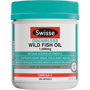 Ultiboost Wild Odourless Fish Oil
