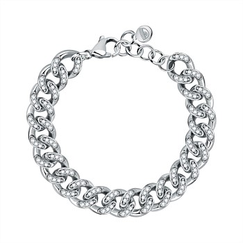 Chain Collection Full Pave Bracelet