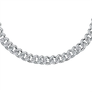 Chain Collection Full Pave Necklace