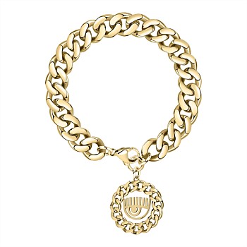 Chain Collection Gold Eye Bracelet
